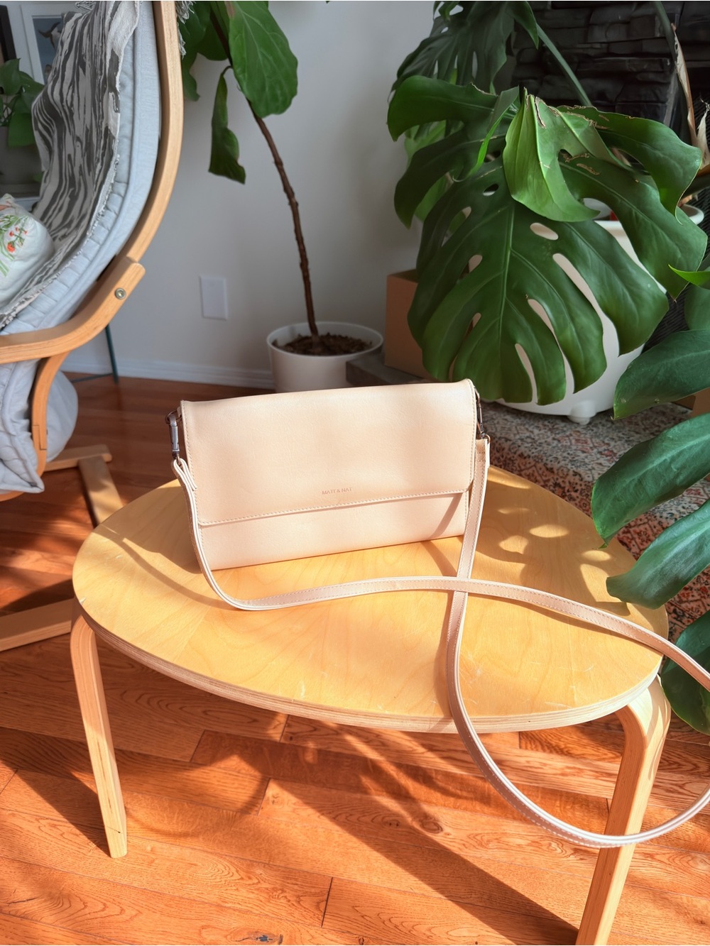 Matt & Nat Drew Medium Crossbody Bag in Sable